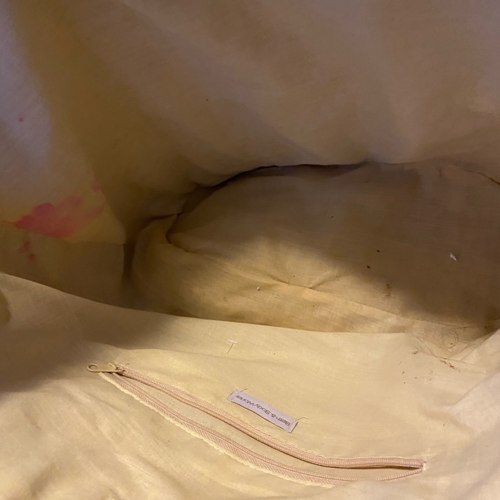 Straw bag with sequence - Picture 2 of 3